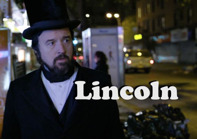 By far the best sketch of the night, and one of the best things SNL has done in years: Lincoln, a spoof on Louie. "I just kinda think that owning a person is not cool, you stupid dick."Bonus: here's the dress rehearsal version of Lincoln.